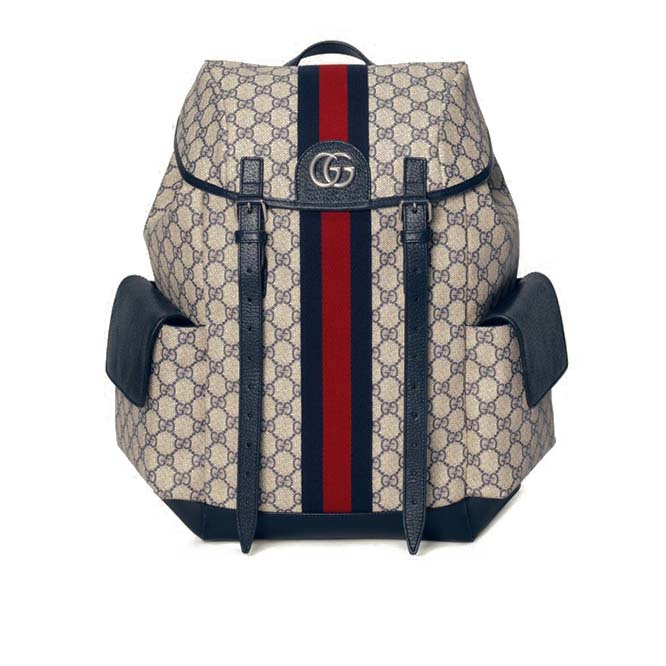 GUCCI OPHIDIA GG MEDIUM BACKPACK  598140 （40*24*16cm）